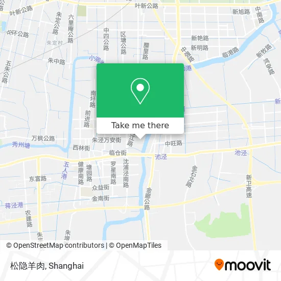 松隐羊肉 map