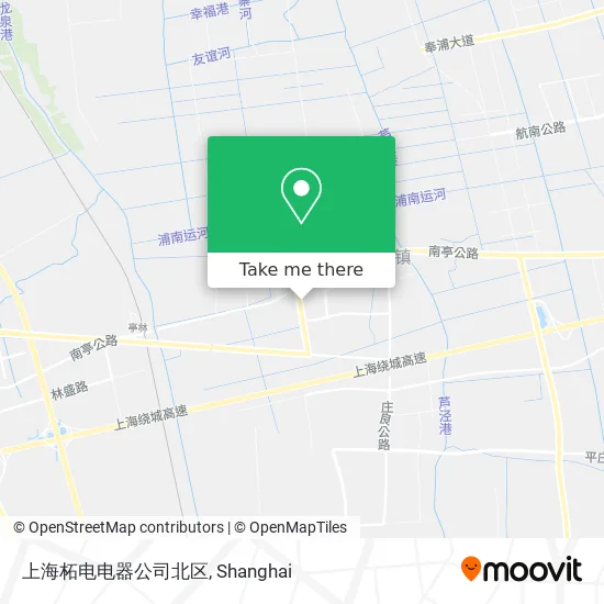 上海柘电电器公司北区 map