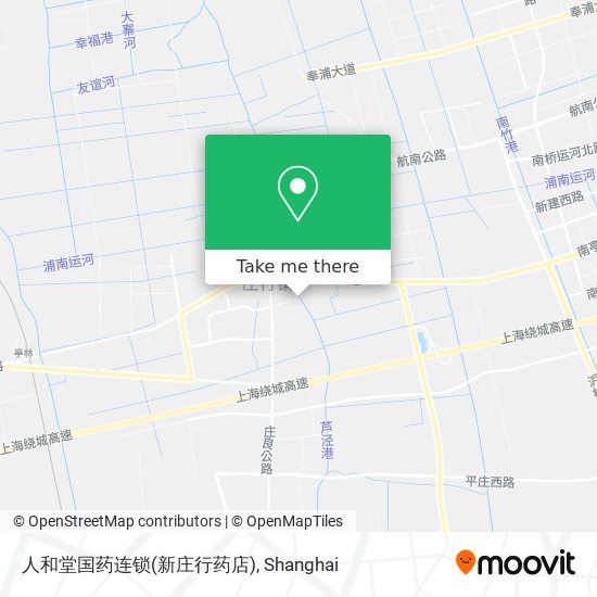 人和堂国药连锁(新庄行药店) map