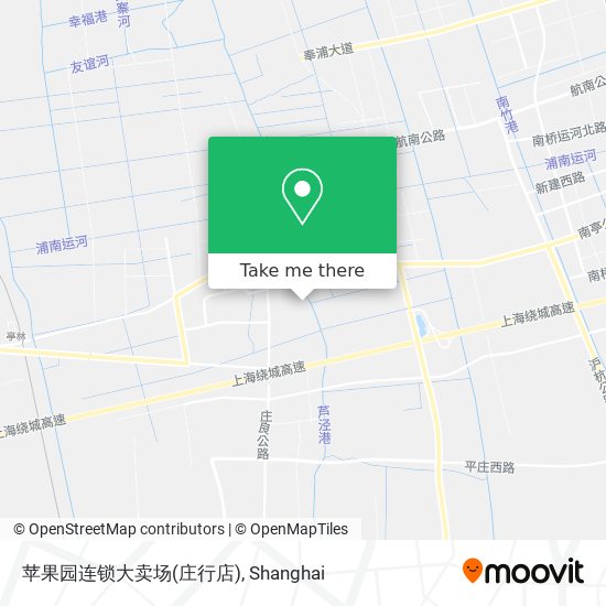苹果园连锁大卖场(庄行店) map
