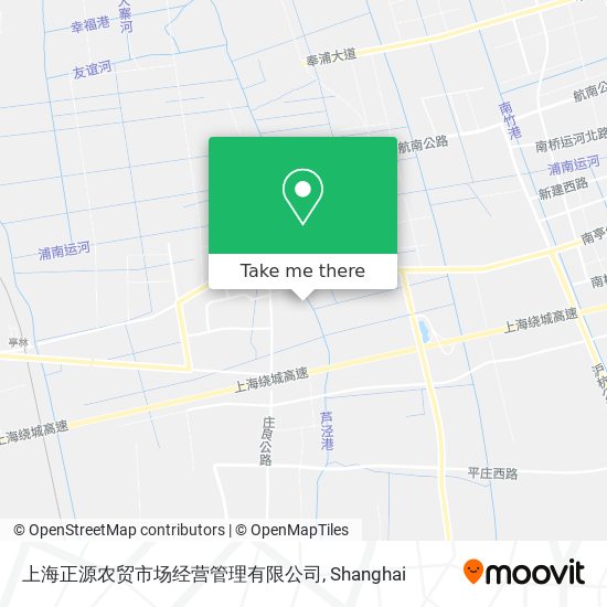 上海正源农贸市场经营管理有限公司 map