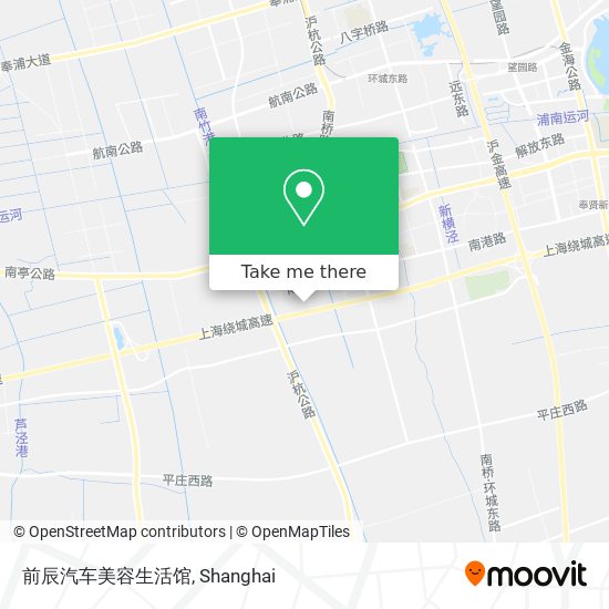 前辰汽车美容生活馆 map