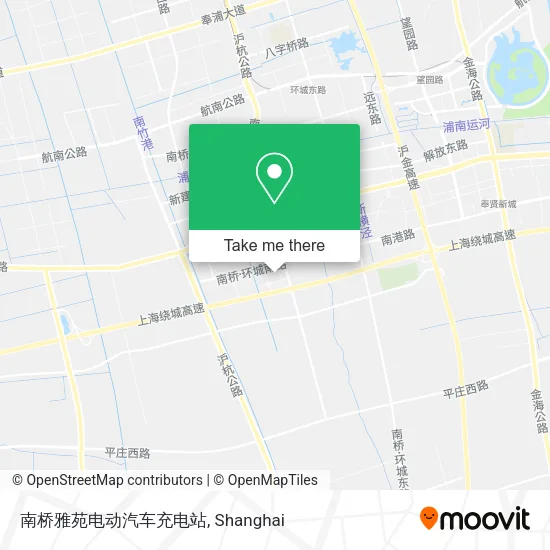 南桥雅苑电动汽车充电站 map