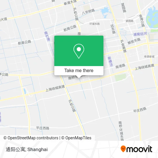 通阳公寓 map