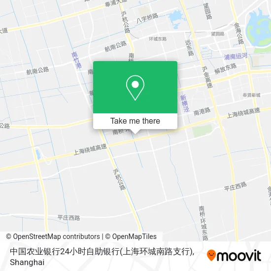 中国农业银行24小时自助银行(上海环城南路支行) map