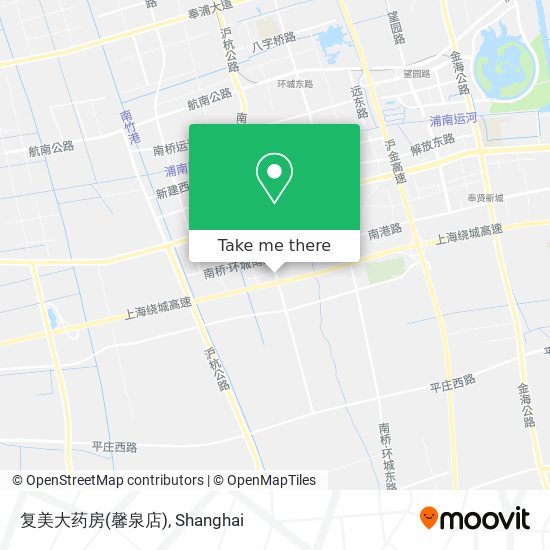 复美大药房(馨泉店) map