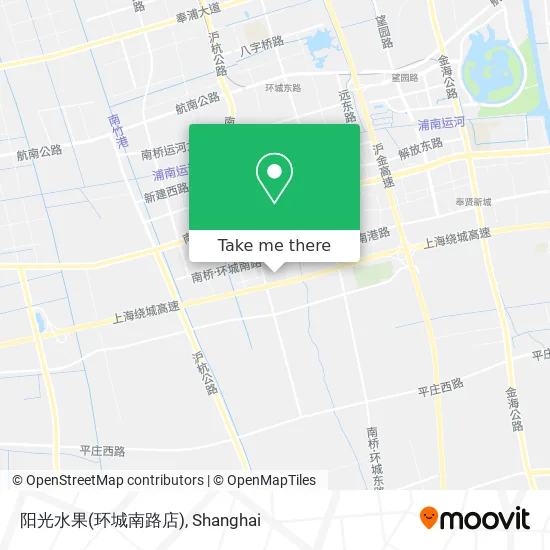阳光水果(环城南路店) map