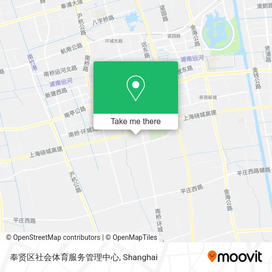 奉贤区社会体育服务管理中心 map