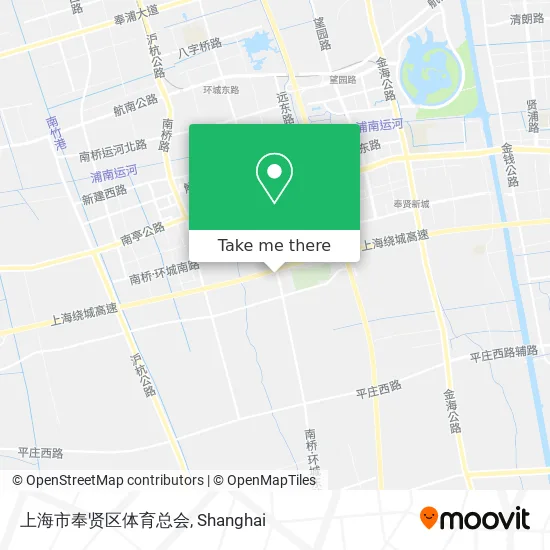 上海市奉贤区体育总会 map