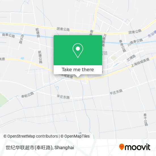 世纪华联超市(奉旺路) map