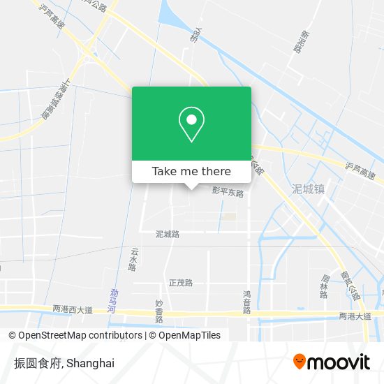 振圆食府 map