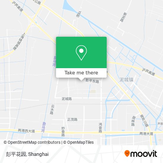 彭平花园 map