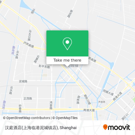 汉庭酒店(上海临港泥城镇店) map