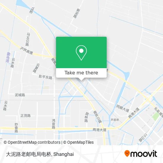 大泥路老邮电局电桥 map