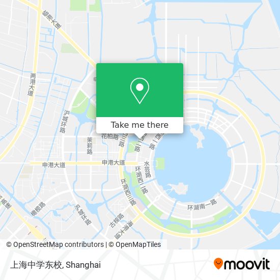 上海中学东校 map