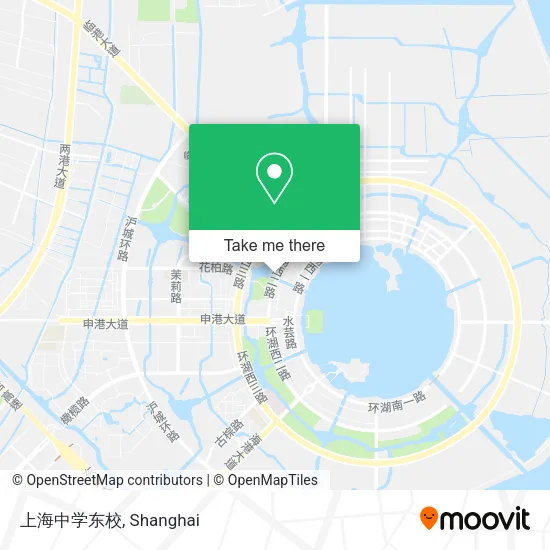上海中学东校 map