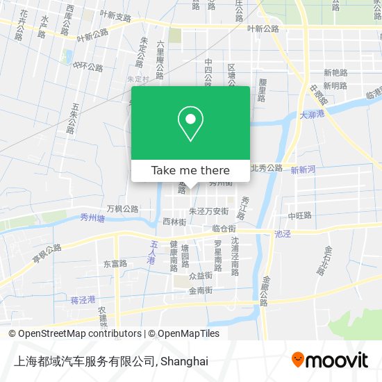 上海都域汽车服务有限公司 map