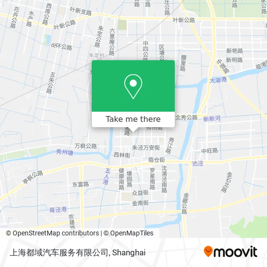 上海都域汽车服务有限公司 map