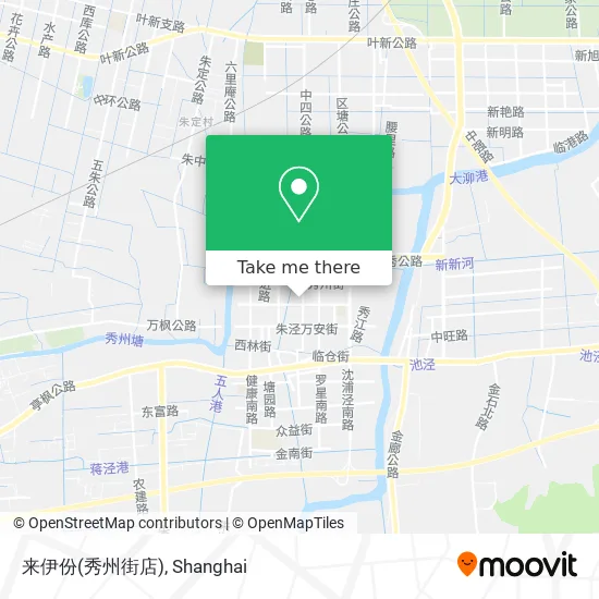 来伊份(秀州街店) map