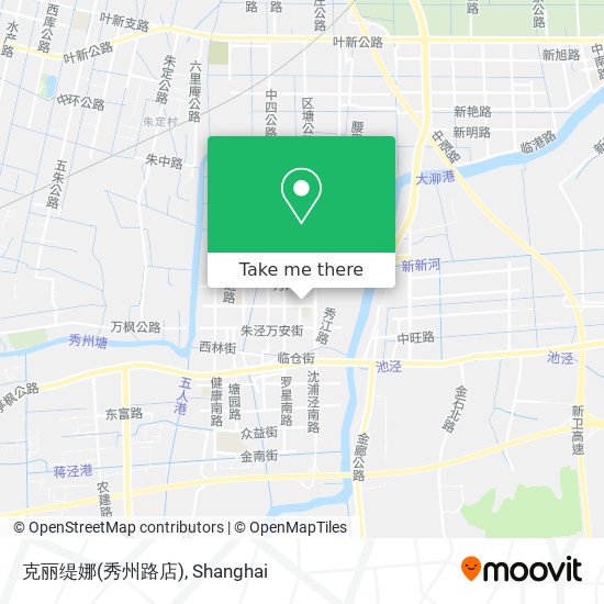 克丽缇娜(秀州路店) map