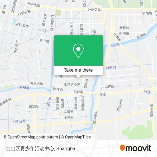 金山区青少年活动中心 map