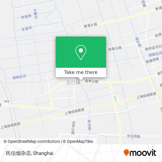 民信烟杂店 map