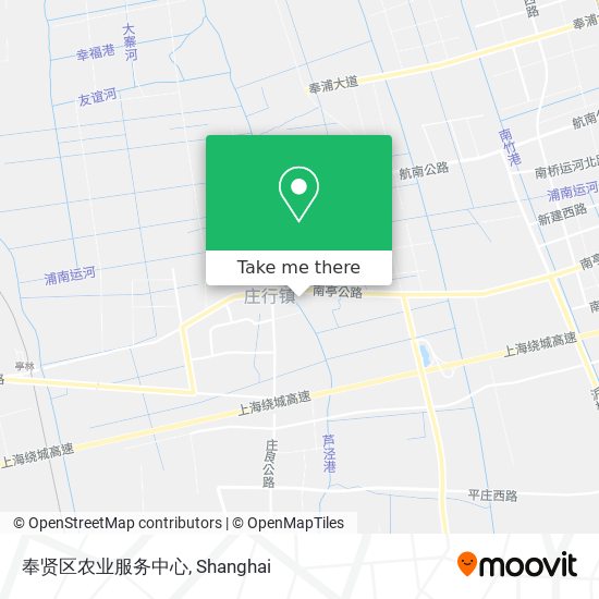 奉贤区农业服务中心 map