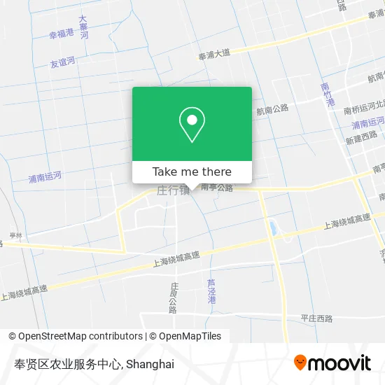 奉贤区农业服务中心 map
