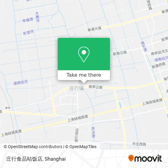 庄行食品站饭店 map