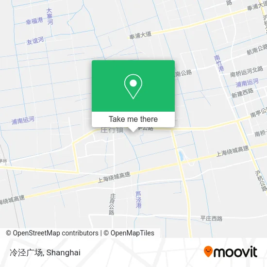 冷泾广场 map