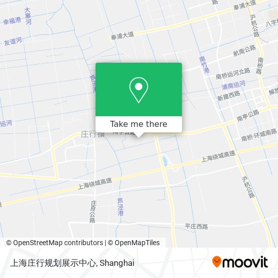 上海庄行规划展示中心 map