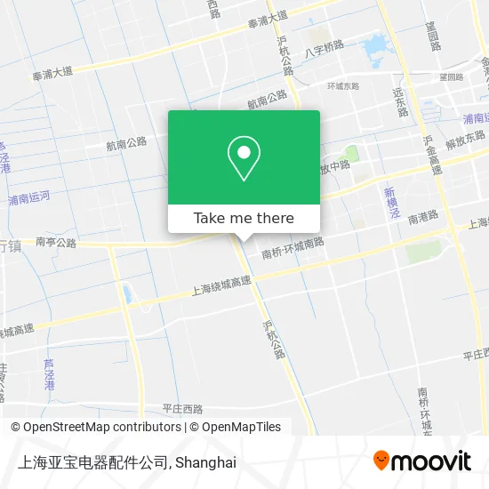 上海亚宝电器配件公司 map