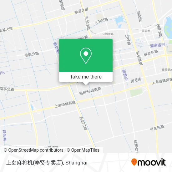 上岛麻将机(奉贤专卖店) map