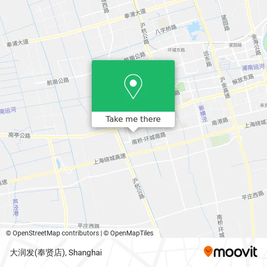 大润发(奉贤店) map
