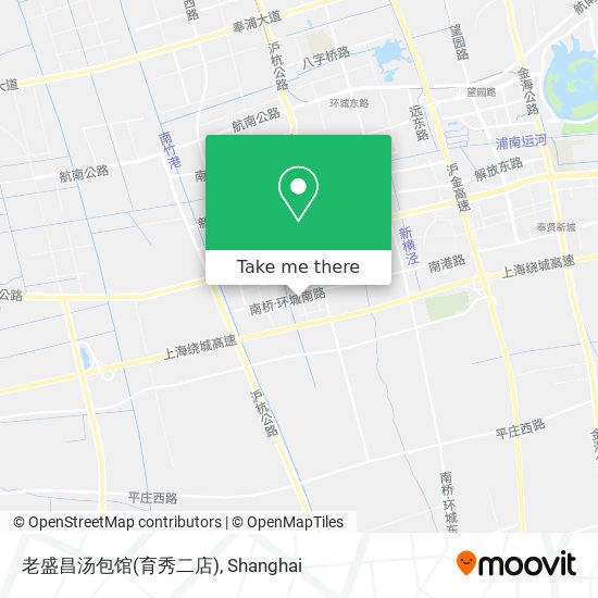 老盛昌汤包馆(育秀二店) map