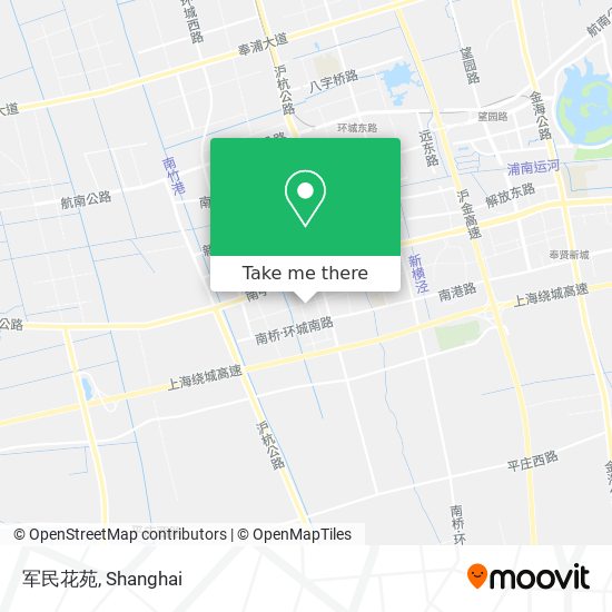 军民花苑 map