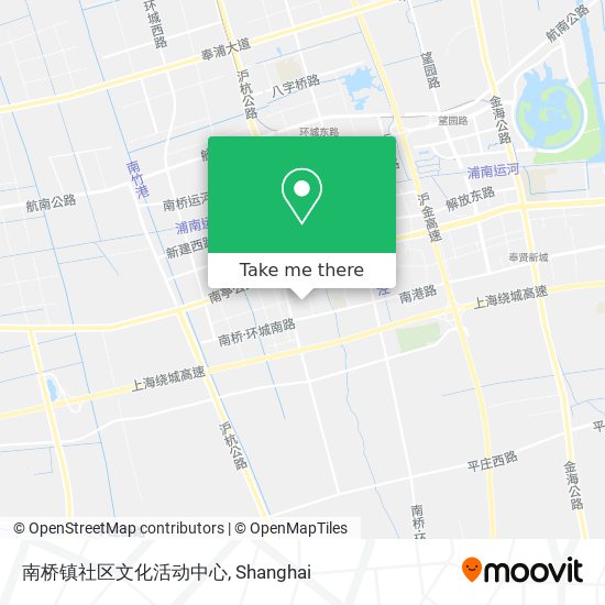 南桥镇社区文化活动中心 map