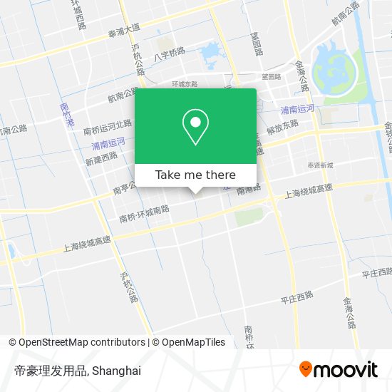 帝豪理发用品 map
