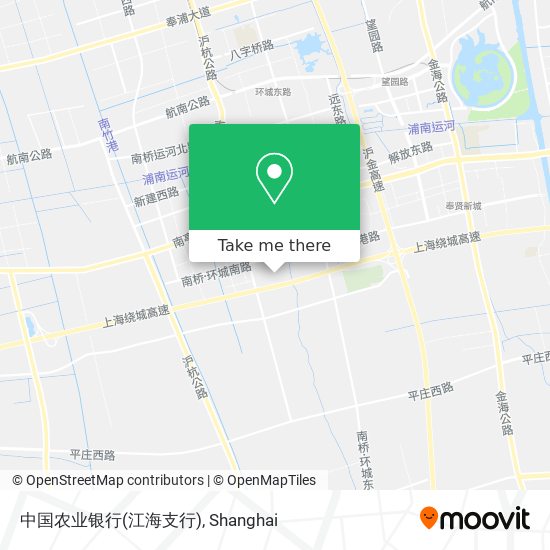 中国农业银行(江海支行) map