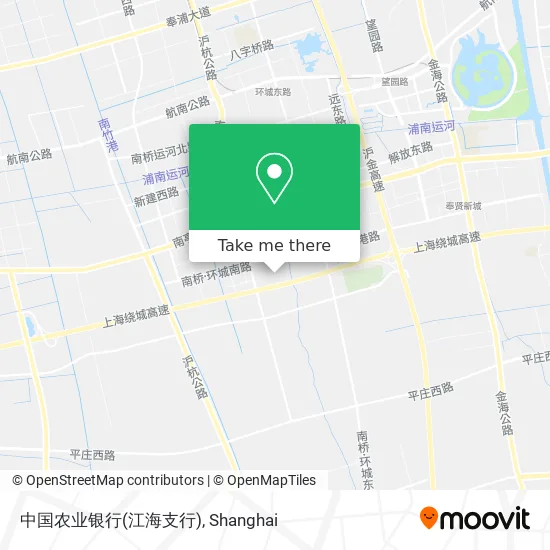 中国农业银行(江海支行) map
