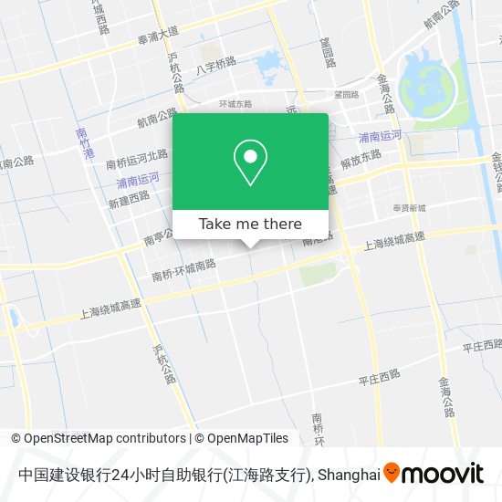 中国建设银行24小时自助银行(江海路支行) map