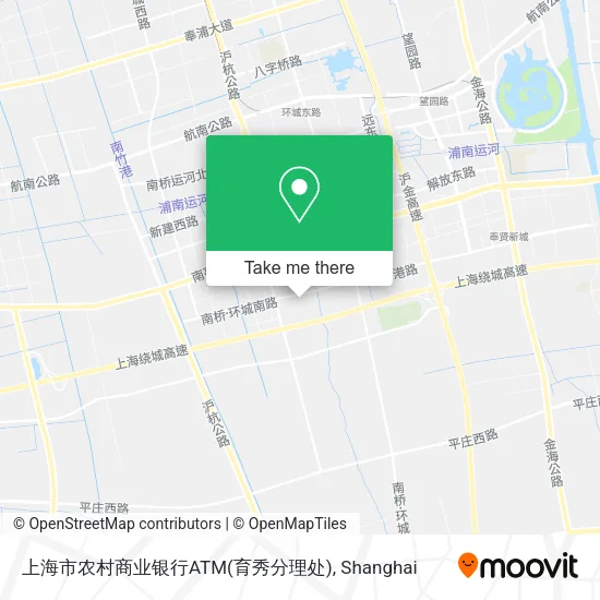上海市农村商业银行ATM(育秀分理处) map