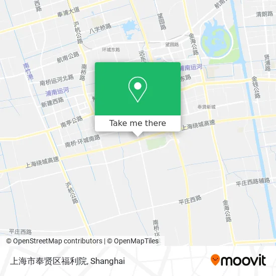 上海市奉贤区福利院 map