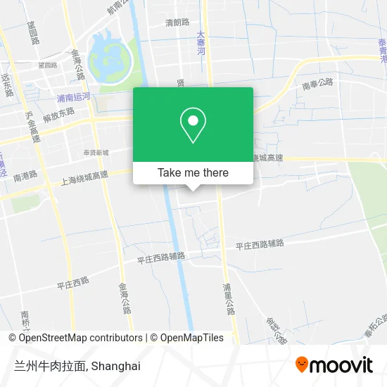 兰州牛肉拉面 map