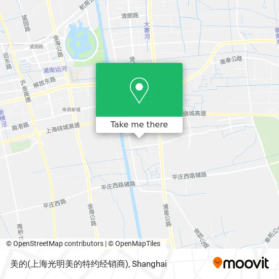 美的(上海光明美的特约经销商) map