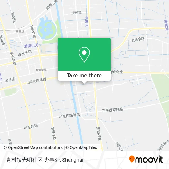 青村镇光明社区-办事处 map