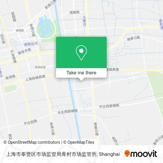 上海市奉贤区市场监管局青村市场监管所 map