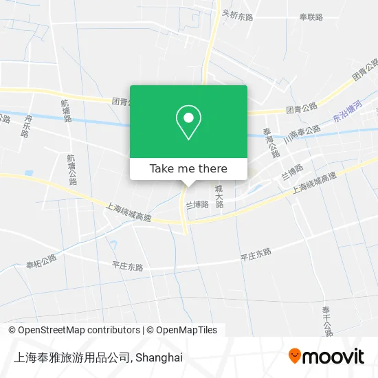 上海奉雅旅游用品公司 map