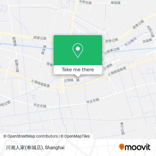川湘人家(奉城店) map