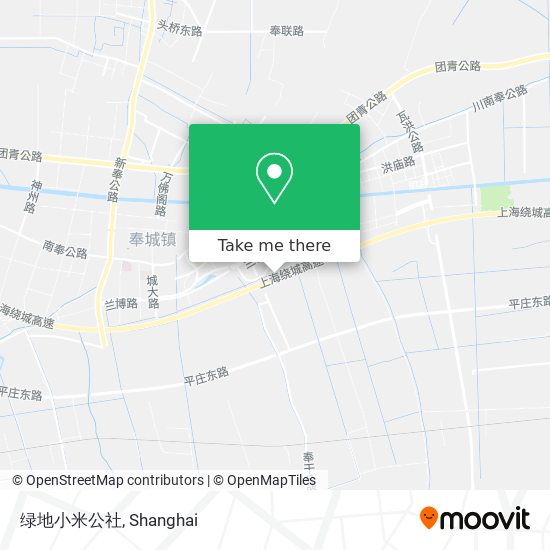 绿地小米公社 map